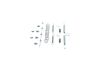 Accessory Kit, brake shoes -