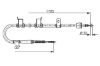 Cable Pull, parking brake -