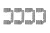 Accessory Kit, disc brake pad -
