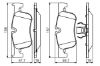 Brake Pad Set, disc brake BMW 1 (F20), 2 Kupee (F22, F87)