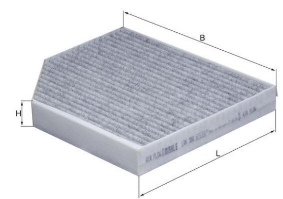 Filter, cabin air VAG - 8K0 819 439B