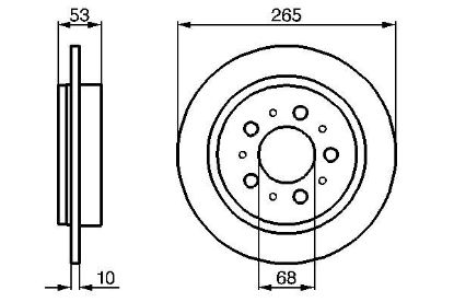 Brake Disc V70 I (875, 876), 740 (744), 960 II (964)