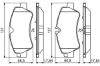 Brake Pad Set, disc brake FORD - 1 916 327