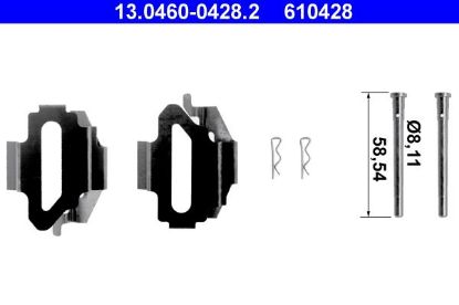 Accessory Kit, disc brake pad - Accessory Kit, disc brake pad -