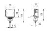 Reverse Light 1200lm, ECE-R23, 2m kaabel, 9-33V