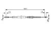 Cable Pull, parking brake -