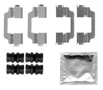 Accessory Kit, disc brake pad -