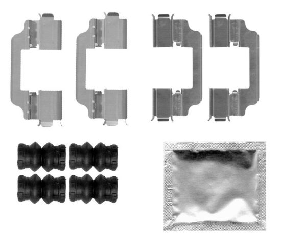 Accessory Kit, disc brake pad -