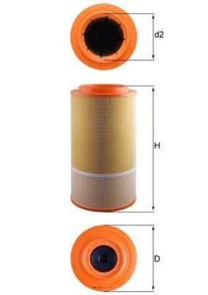 Air Filter MAN TGA, TGS