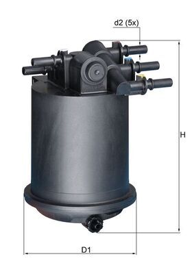 Fuel Filter MASTER II Buss, LAGUNA II