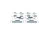 Accessory Kit, brake shoes -