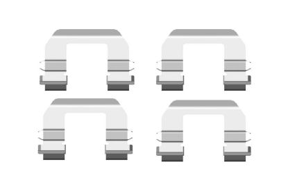 Accessory Kit, disc brake pad -
