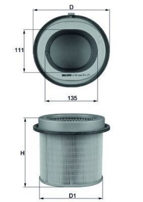 Air Filter Hyundai, Kia