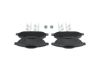Brake Pad Set, disc brake PSA - 16 132 593 80