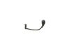 Warning Contact, brake pad wear -