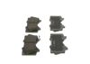 Brake Pad Set, disc brake TOYOTA - 04465-0C020