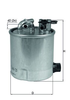 Fuel Filter Nissan Qashqai 1.5 dCi 10- 16400-JX52A