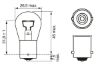 Bulb P21W - Pure Light kollane BA15s