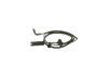 Warning Contact, brake pad wear -