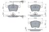 Brake Pad Set, disc brake SHARAN (7M8, 7M9, 7M6)