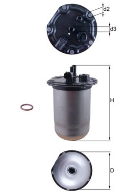 Fuel Filter RENAULT - 16 40 035 60R