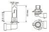 Bulb, spotlight HB3 ECO