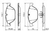 Brake Pad Set, disc brake BMW - 34 11 6 775 318