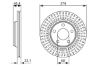 Brake Disc VAG - 8E0 615 301 B