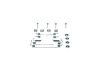 Accessory Kit, brake shoes -