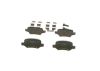 Brake Pad Set, disc brake MERCEDES-BENZ - 169 420 17 20