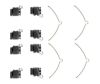 Accessory Kit, disc brake pad -
