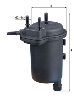 Fuel Filter RENAULT - 16 40 015 40R
