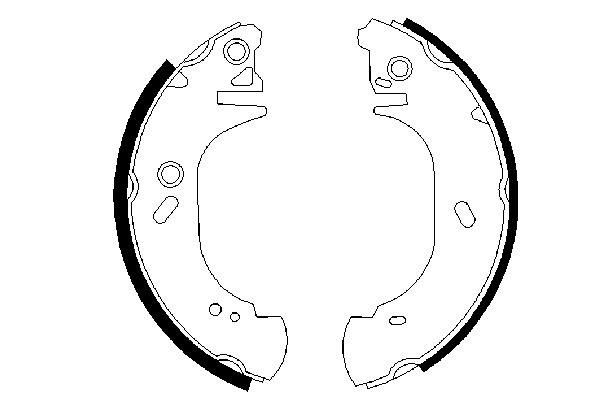 Brake Shoe Set -