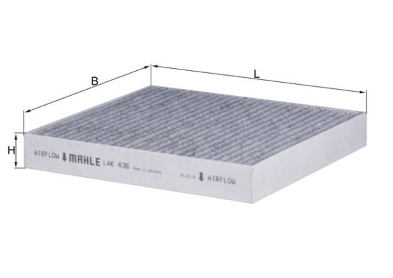 Filter, cabin air OUTLANDER II, 4007 (GP_)