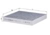Filter, cabin air OUTLANDER II, 4007 (GP_)