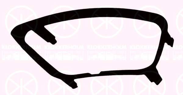 Housing, front fog light -