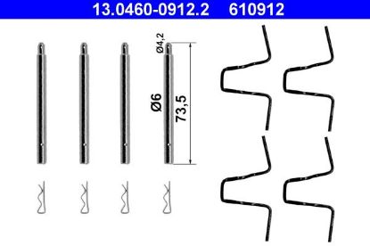 Accessory Kit, disc brake pad -