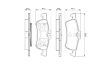Brake Pad Set, disc brake TOYOTA - 04466 0D010