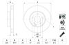 Brake Disc MERCEDES-BENZ - 212 421 13 12