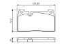 Brake Pad Set, disc brake VAG - 8R0 698 151 K