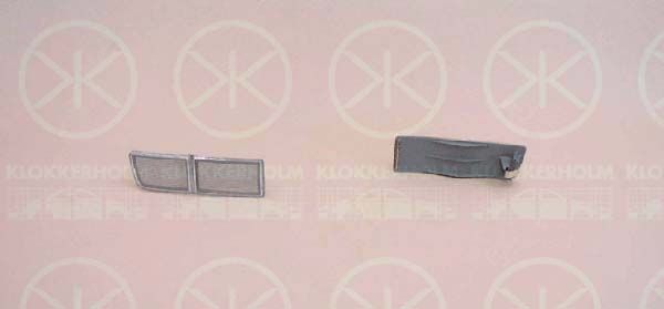 Eyelid, front fog light -