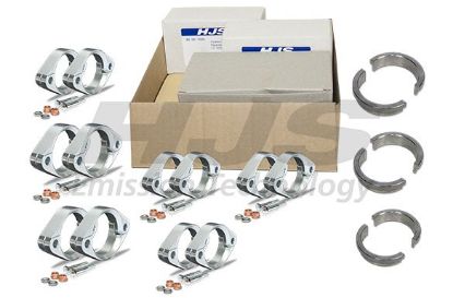 Flange Set, exhaust pipe -