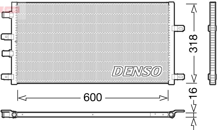 Radiator, engine cooling -
