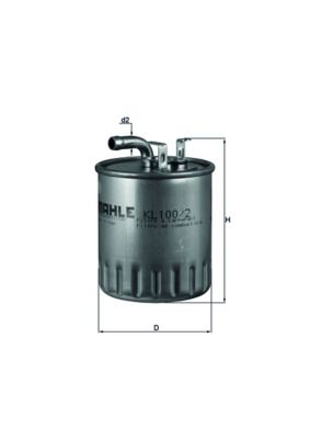 Fuel Filter MERCEDES-BENZ - 611 092 02 01