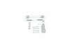 Accessory Kit, brake shoes -