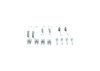 Accessory Kit, brake shoes -