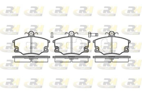 Brake Pad Set, disc brake ALFA 145,146 94-96 esim.