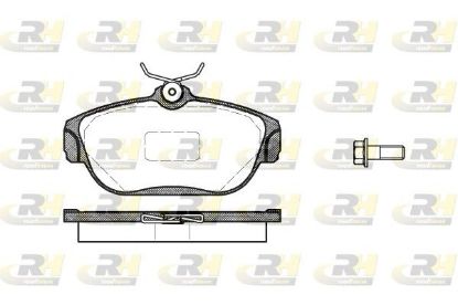 Brake Pad Set, disc brake VOLVO - 2719797