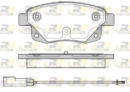 Brake Pad Set, disc brake FORD - 1 819 638