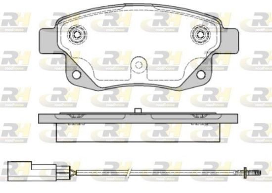 Brake Pad Set, disc brake FORD - 1 819 638